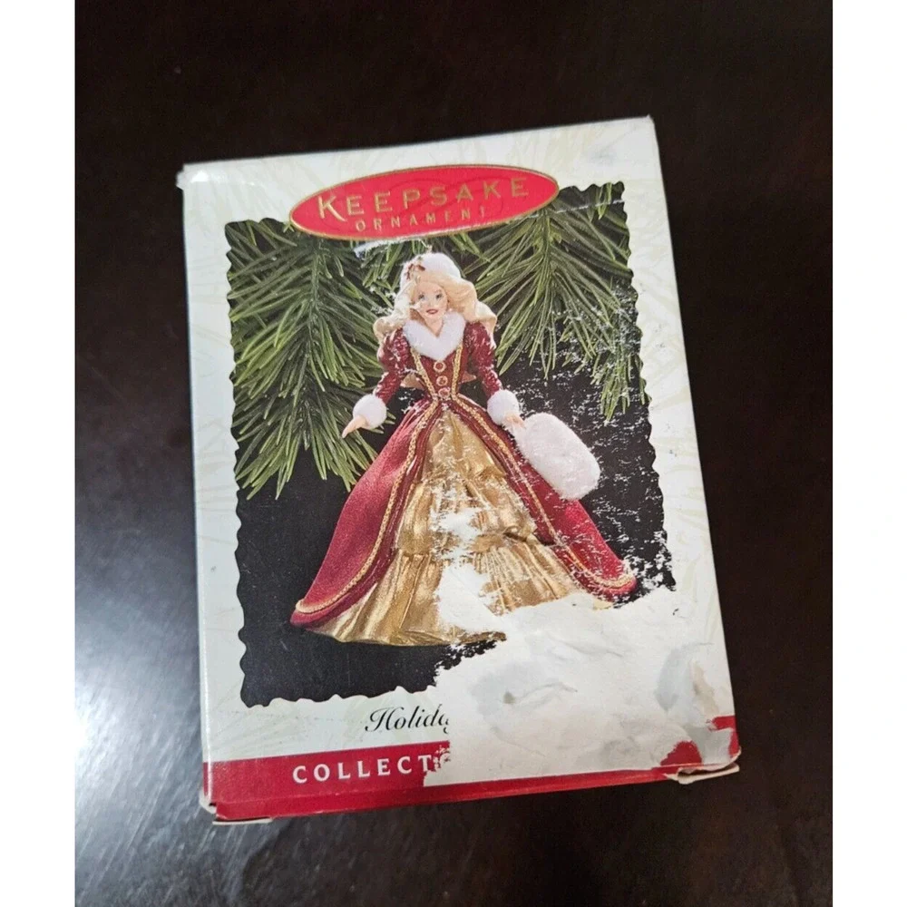 Hallmark Keepsake Ornament Holiday BARBIE Collector's Series Christmas 1996